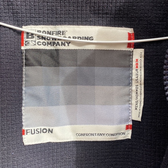 Bonfire evolution men’s snowboarding Coat Jacket - Picture 13 of 14